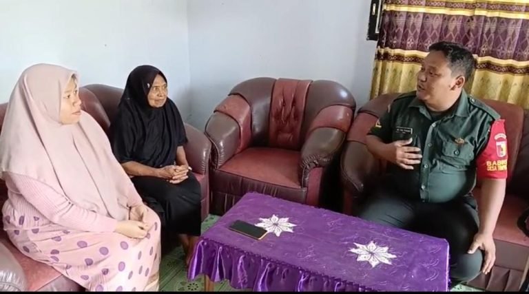Dengan Suasana Humanis, Babinsa Tempursari Komsos Bersama Warga Binaan