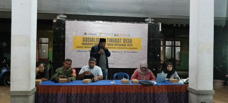 Dukung Kesehatan Masyarakat, Babinsa Wonorejo Hadiri Kegiatan Sosialisasi Program Hibah ALS