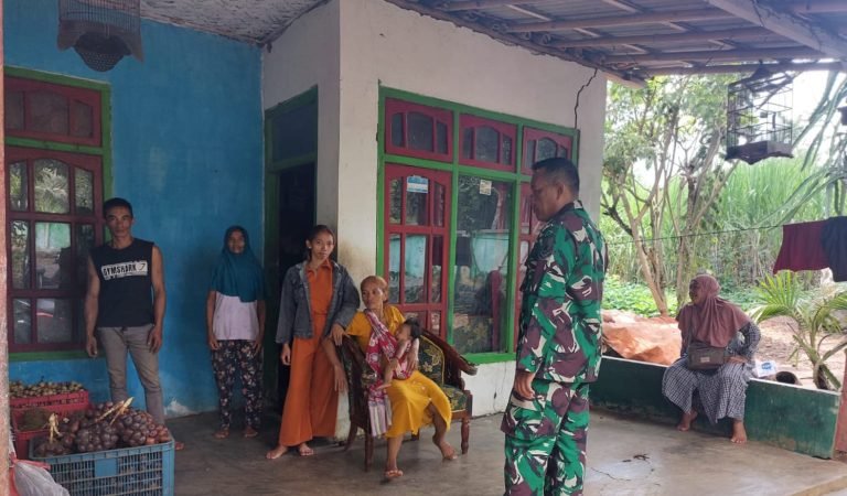 Babinsa Kedawung Jalin Silaturahmi dengan Warga Binaan dalam Misi Binter Wilayah