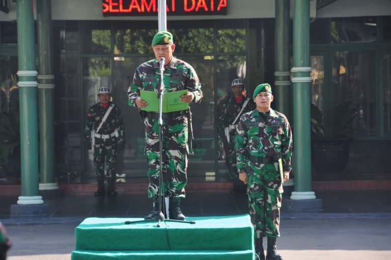Upacara 17an dan Korp Raport MPP, Inspektur Upacara Sampaikan Amanat Kasad
