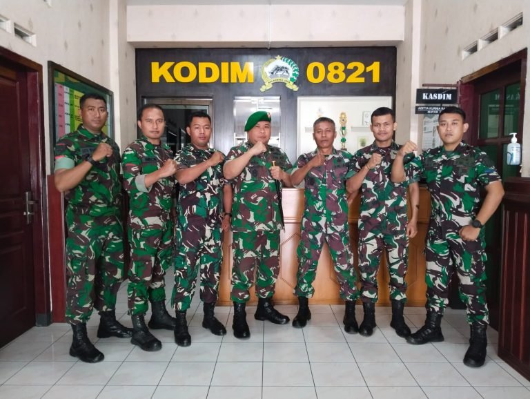 Terima Kunjungan Komcad, Dandim 0821 Lumajang Berpesan Agar Jaga Disiplin dan Integritas