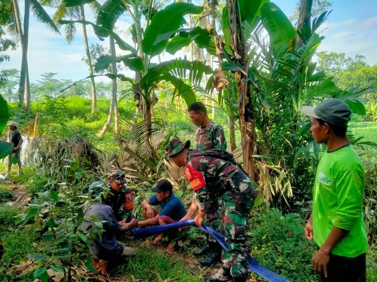 Pengairan Sawah di Desa Tunjung: Program Pompanisasi Beri Harapan Baru bagi Petani Tingkatkan Produksi Padi