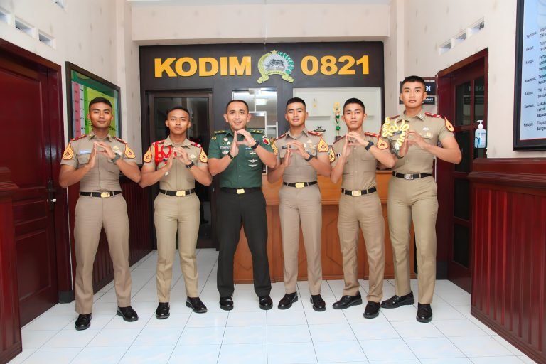 Kodim0821/Lumajang Terima Kunjungan Silahturahmi Siswa Taruna Akmil AD
