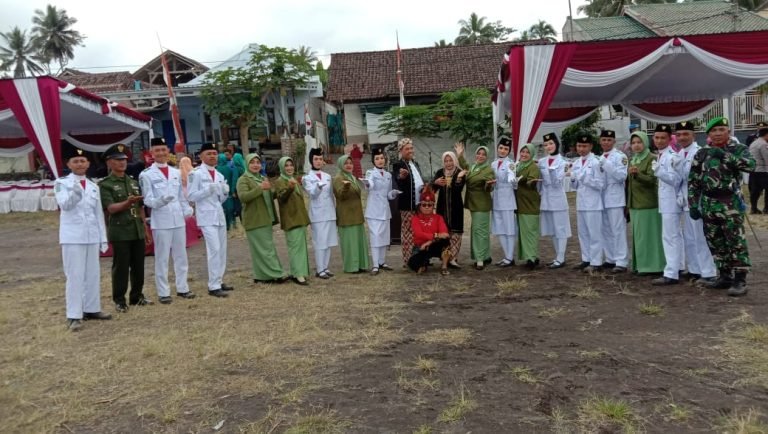 Danramil Candipuro Hadiri Upacara Peringatan HUT RI ke-79, Semangat Kebangsaan Menuju Indonesia Maju