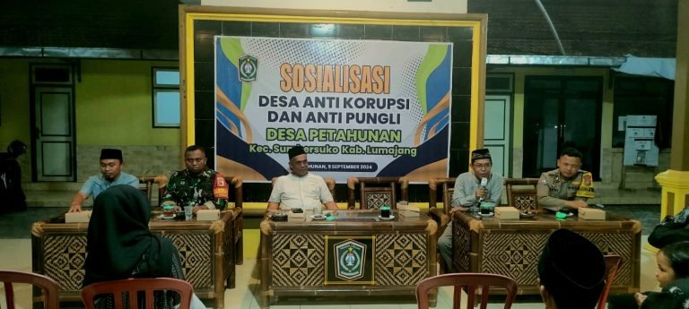 ForkopindesPetahunan: Tiga Pilar Bersatu Melawan Korupsi dan Pungli