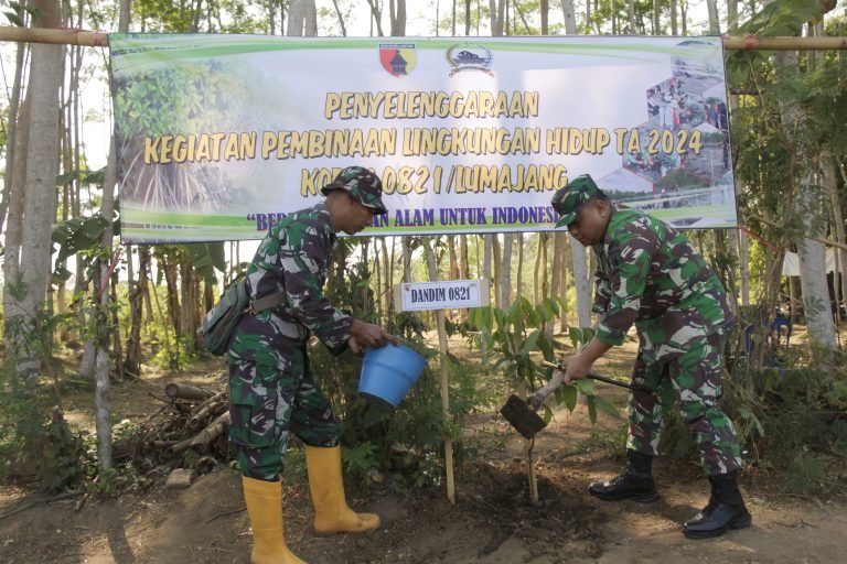 Penghijauan Kodim 0821: Langkah Nyata Menuju Lingkungan Hijau dan Sejahtera