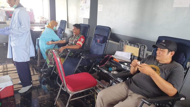 Serka Heri Lesmono Ajak Warga Dawuhan Lor Berperan Aktif dalam Donor Darah