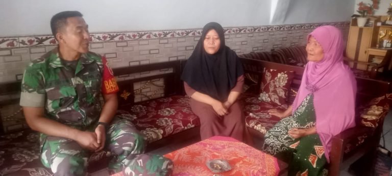 JalinSilaturrahmi, Babinsa Kunir Lor Laksanakan Komsos Bersama Warga Binaan