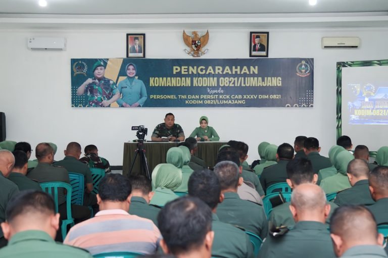 Dandim Lumajang : Prajurit TNI Harus Tulus, Ikhlas, dan Profesional dalam Setiap Pengabdian