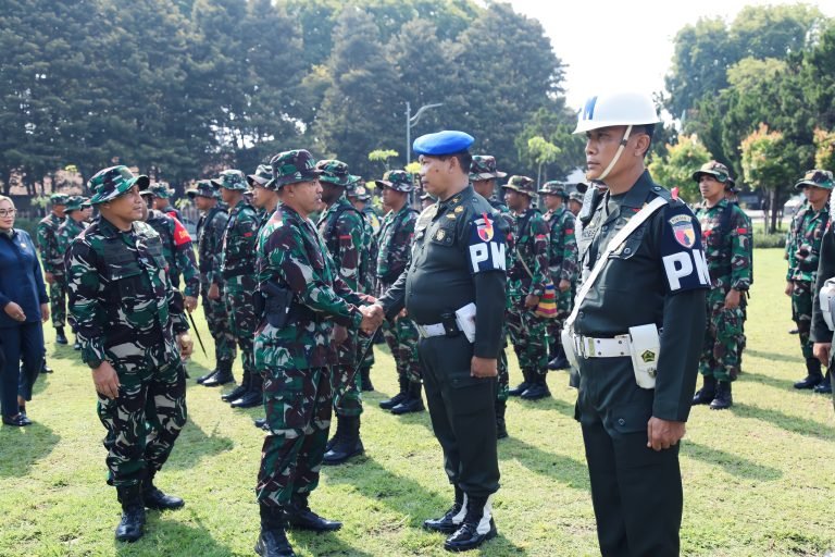 Latihan Penanganan Konflik Sosial 2024, Langkah Nyata Korem 083/Bdj Tingkatkan Kesiapan TNI