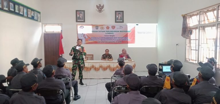 Memantapkan Kesiapan Keamanan Menjelang Pemilukada 2024, Babinsa Pandansari Hadiri Pembinaan Satlinmas