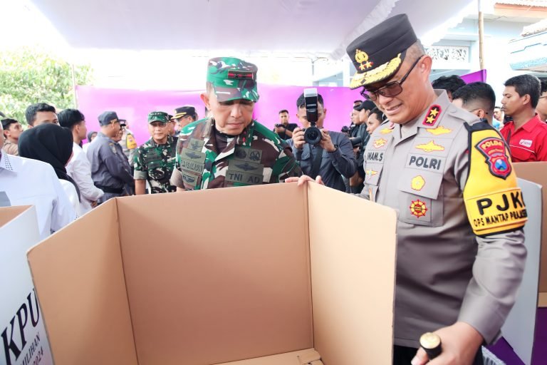 Forkopimda Jatim Tinjau Kesiapan Pengamanan Pilkada Serentak di Lumajang.