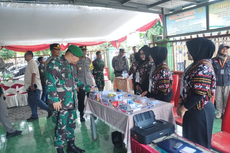 Pilkada Serentak 2024: Dandim 0821 Pimpin Pengawasan Wilayah Utara Lumajang.
