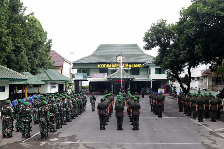 Kodim 0821 Lumajang Gelar Upacara Hari Juang TNI AD ke-79