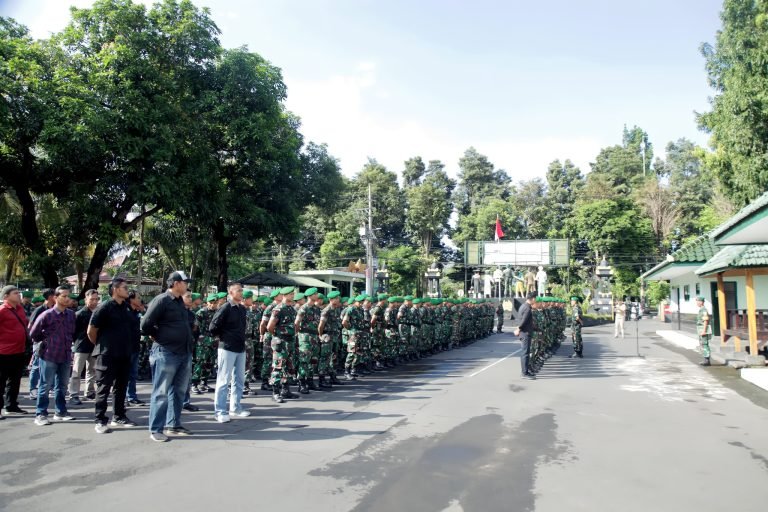 Kodim 0821/Lumajang Gelar Apel Pengecekan dan Pemberangkatan Cuti Lebaran