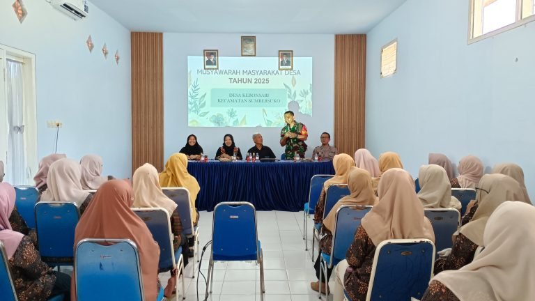 Desa Kebonsari Gelar Musyawarah Masyarakat Desa (MMD), Dalam Gerak Bersama Lawan Stunting