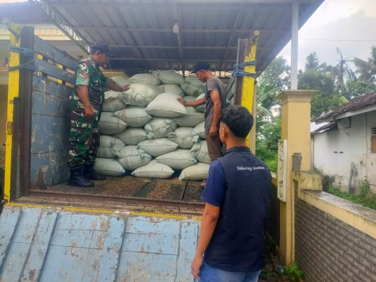 TNI dan Petani Bersinergi, 10 Ton Gabah Siap Dikirim ke Bulog