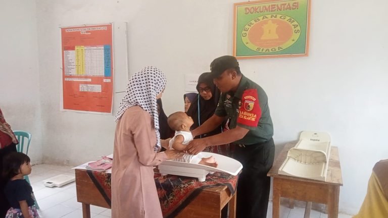 Peran Aktif Babinsa Klanting Dorong Kesadaran Kesehatan di Masyarakat Desa