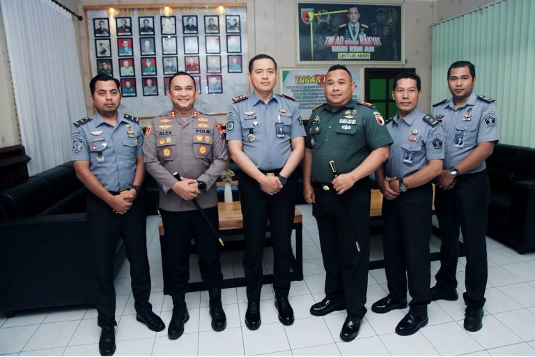 Pererat Sinergi Antar Lembaga, Dandim 0821 Lumajang Terima Kunjungan Kapolres dan Kalapas