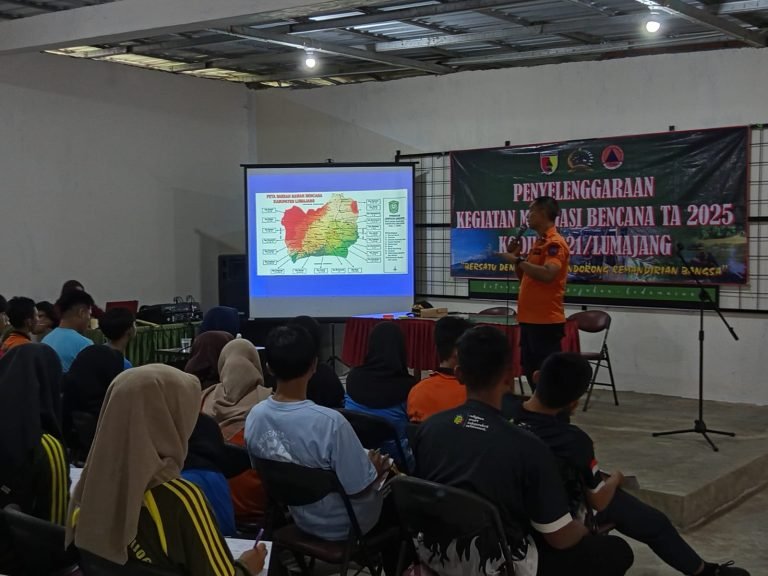 Kodim 0821/Lumajang Gelar Edukasi Mitigasi Bencana: Tanamkan Kesadaran Tanggap Bencana Sejak Dini