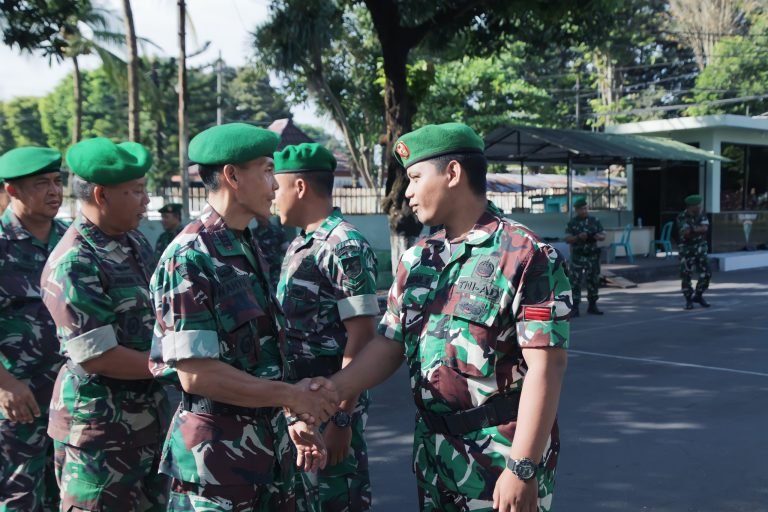 Kodim 0821 Lumajang Gelar Upacara Pindah Satuan, Wujud Penghormatan dan Penghargaan bagi Prajurit