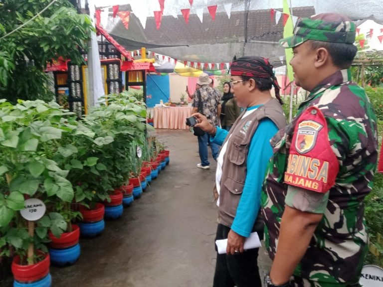 Pendampingan Babinsa Jogotrunan pada Penilaian Pawon Urip, Tingkatkan Gizi Keluarga