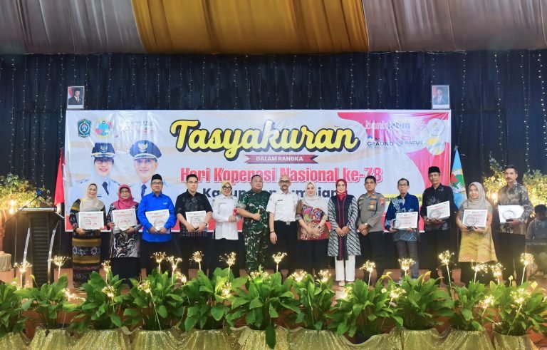 TNI Dukung Penuh Gerakan Koperasi: Dandim 0821/Lumajang Hadiri Tasyakuran Harkopnas ke-78