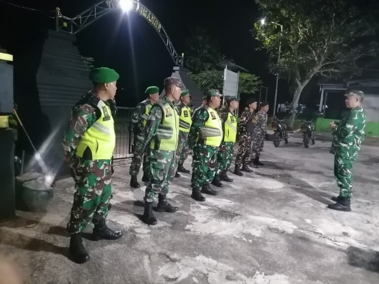 Sinergi Koramil dan Banser Pasrujambe: Bentuk Nyata Binter Mitigasi di Wilayah 