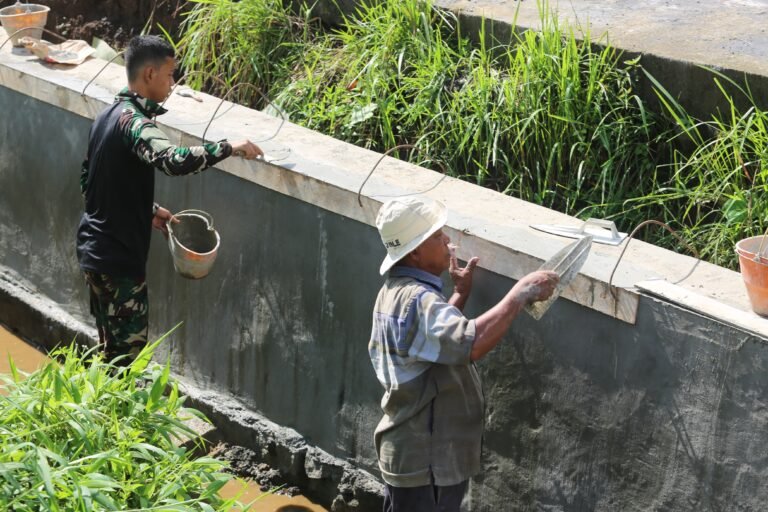 TMMD 126, Aksi Nyata TNI Bantu Warga Bangun Sistem Irigasi yang Berkelanjutan