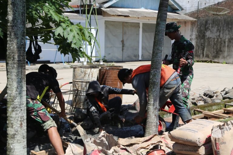 TMMD 126 Bangun Drainase untuk Cegah Banjir dan Perkuat Irigasi Pertanian Warga