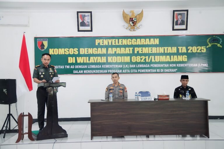 Dandim 0821 Lumajang Tegaskan Nasionalisme sebagai Energi Strategis Pembangunan Lumajang 