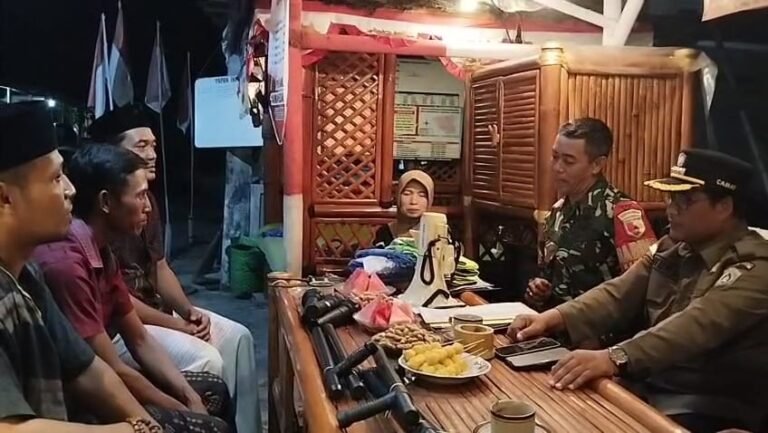 Patroli Humanis, Wujud Kehadiran TNI-Polri di Tengah Masyarakat Dusun Besukan
