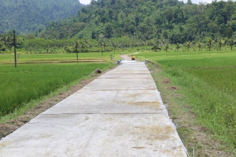 Jalan Baru TMMD ke-126 Buka Akses dan Harapan Baru bagi Warga Desa Lebakharjo