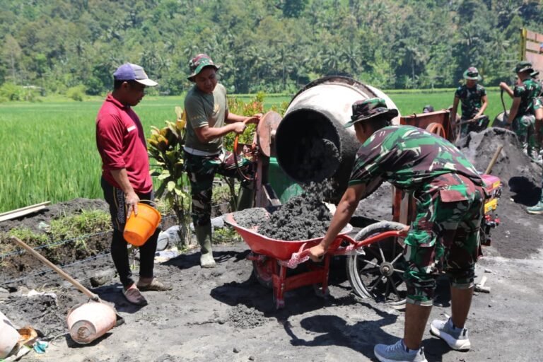 TMMD 126 Kodim 0818: Gotong Royong TNI dan Warga Lebakharjo, Drainase Jadi Simbol Kemanunggalan