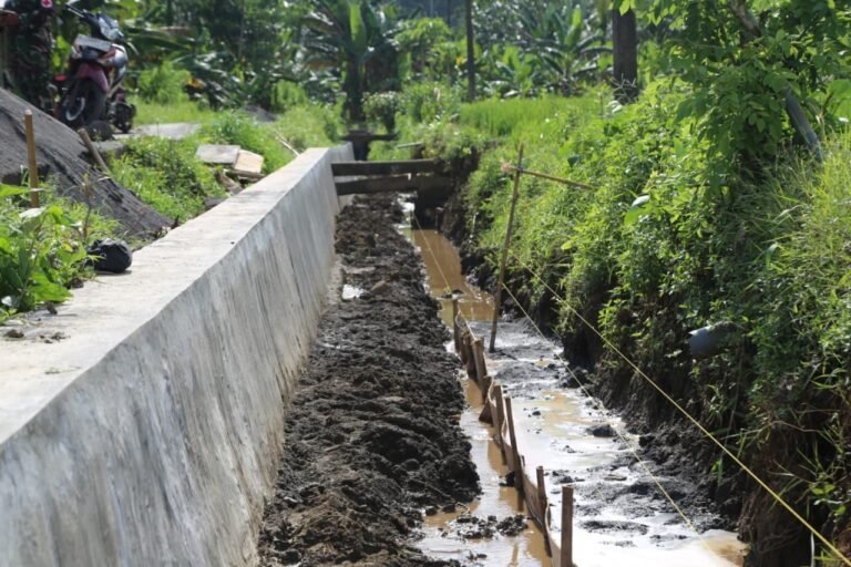Hasil Pembuatan Drainase Perkuat Ketahanan Lingkungan di Dusun Krajan 2A
