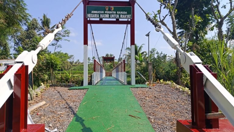 Jembatan Perintis Garuda di Kabupaten Lumajang, Siap Perkuat Akses dan Ekonomi Warga Lumajang